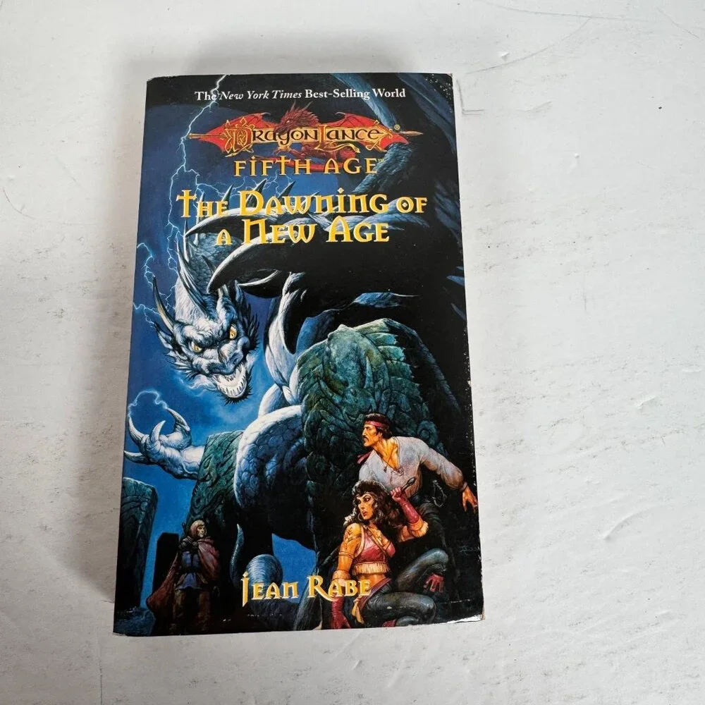 The Dawning of a New Age Jean Rabe 1996 First Printing Dragonlance‎ Fantasy TSR
